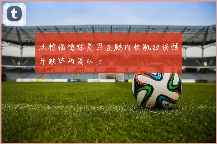 沃特福德球员因左腿内收肌拉伤预计缺阵两周以上